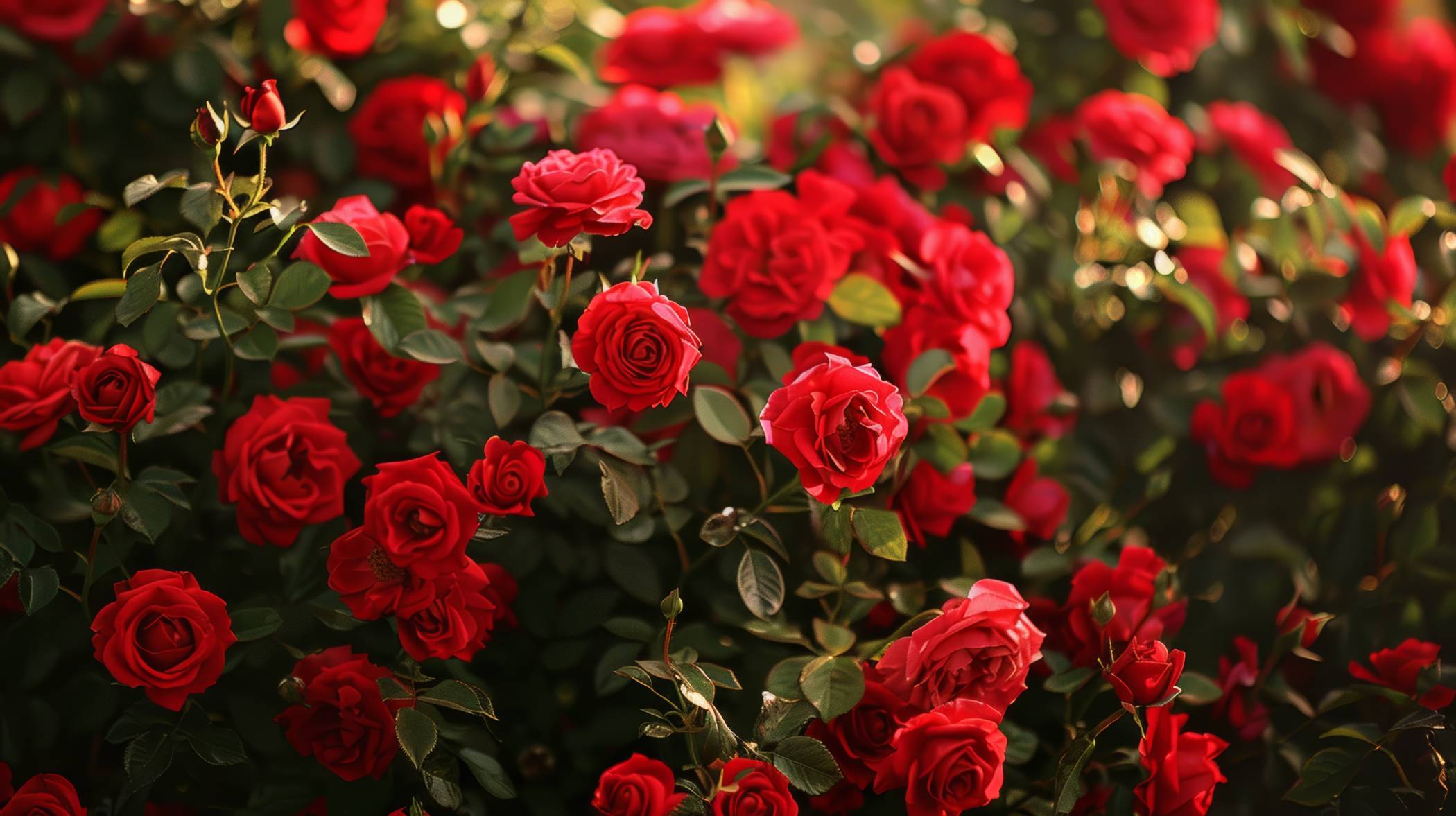 Red Spray Roses - Image 6
