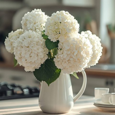 White Hydrangea